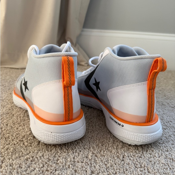 Converse Star Series BB Mid Platinum and Mandarin - Picture 7 of 7